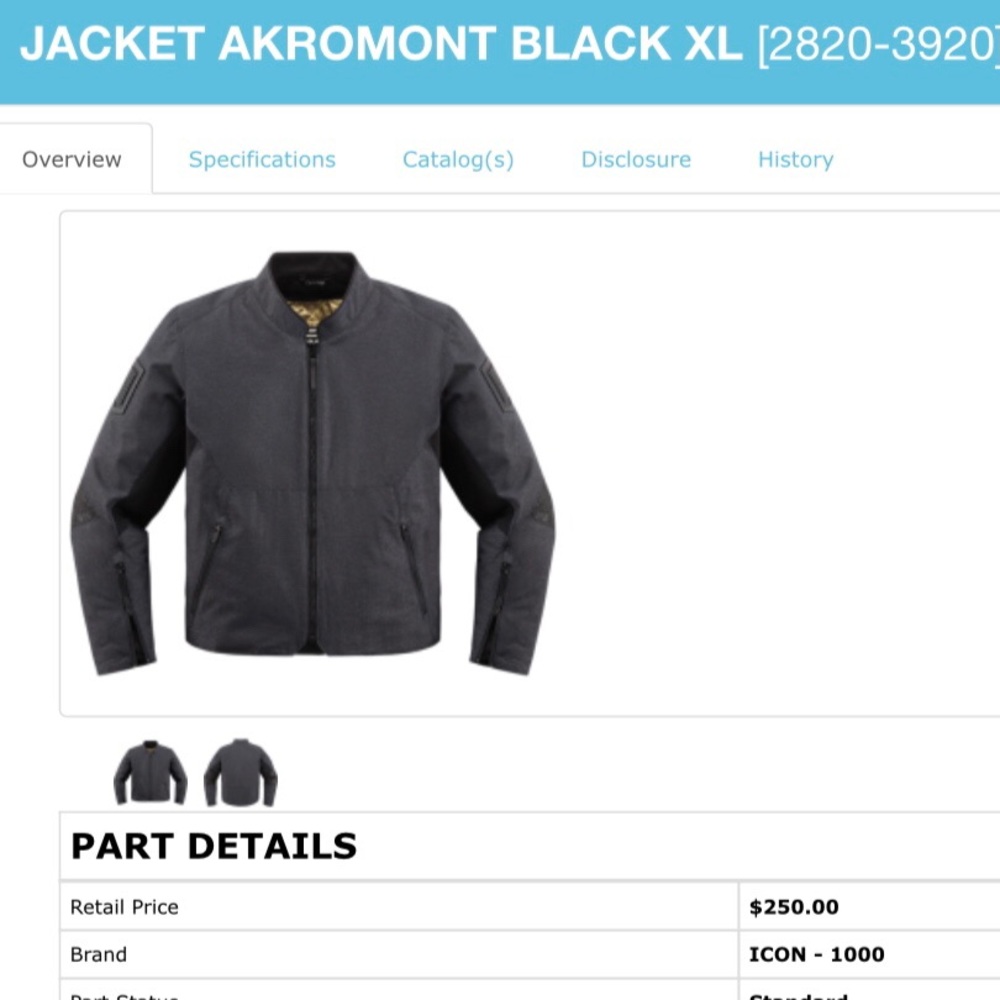 Men’s Riding Jacket - Picture 3 of 3